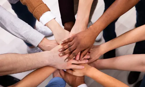 Social Impact diversity inclusion hands