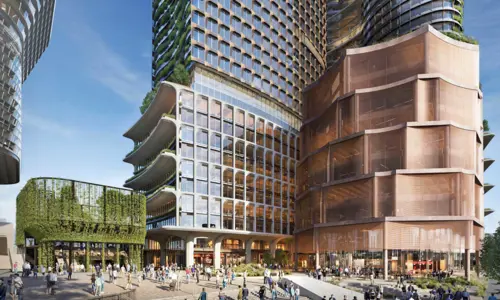 Artists render of the new Tech Central District Precinct