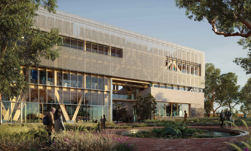 Artists render of Bradfield Sydney's manufacturing building AMRF 