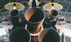 A 20220522 A Focus On Defence And Aerospace 01 R Rocket In Hangar