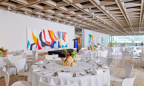 Art Gallery Of NSW South Building banquet function room set up