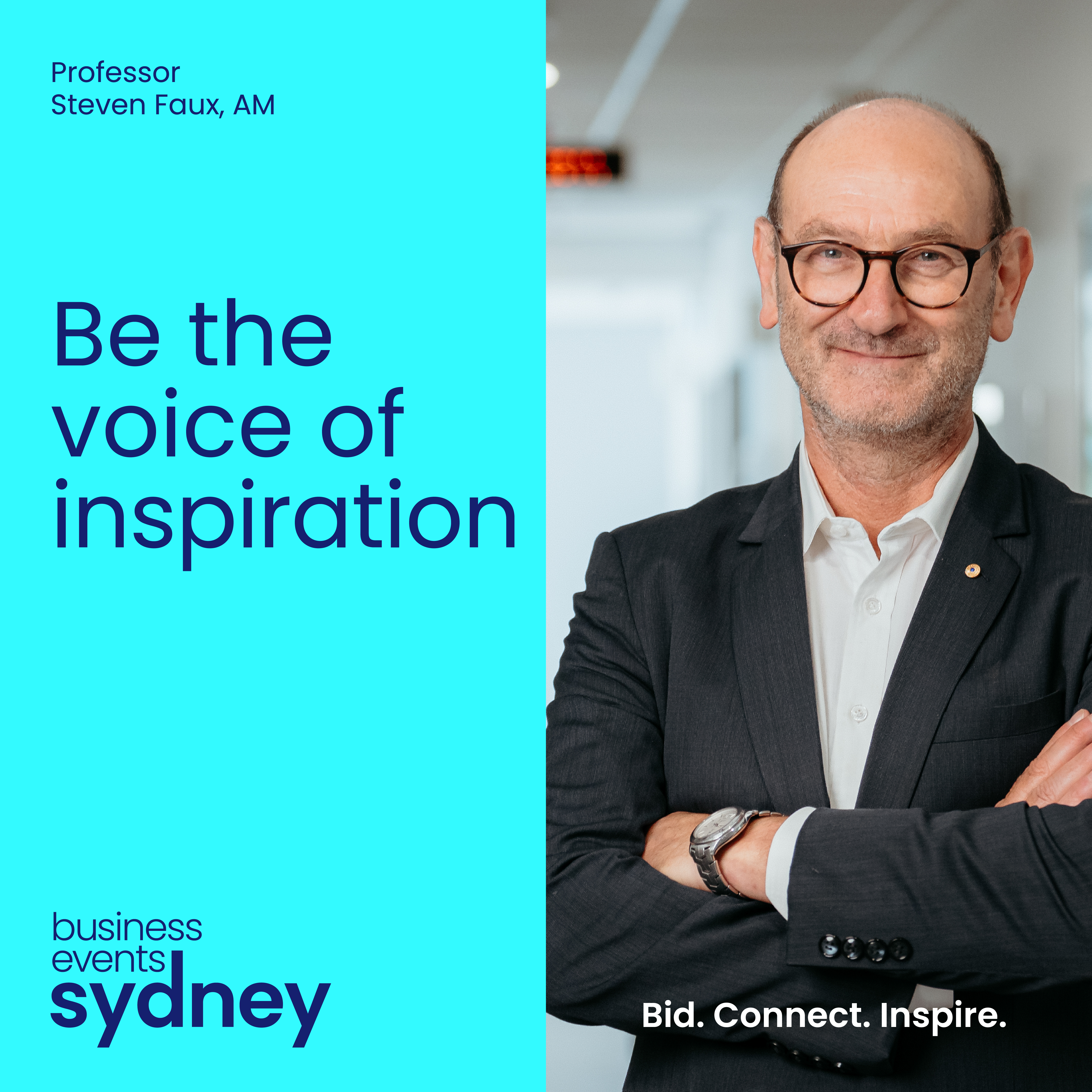 Besydney Bid Leader Steven Faux