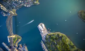 Sydney Harbour Aerial View