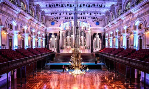 Interior view of Sydney Town Hall