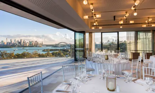 Harbour view of the Taronga Zoo Gili Rooftop