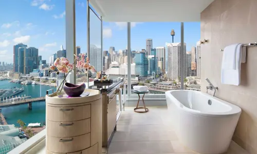 Corner Room Darling Harbour View Bathroom Sofitel