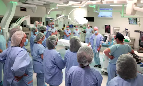 Medinfo Site Inspection doctors in surgery room 