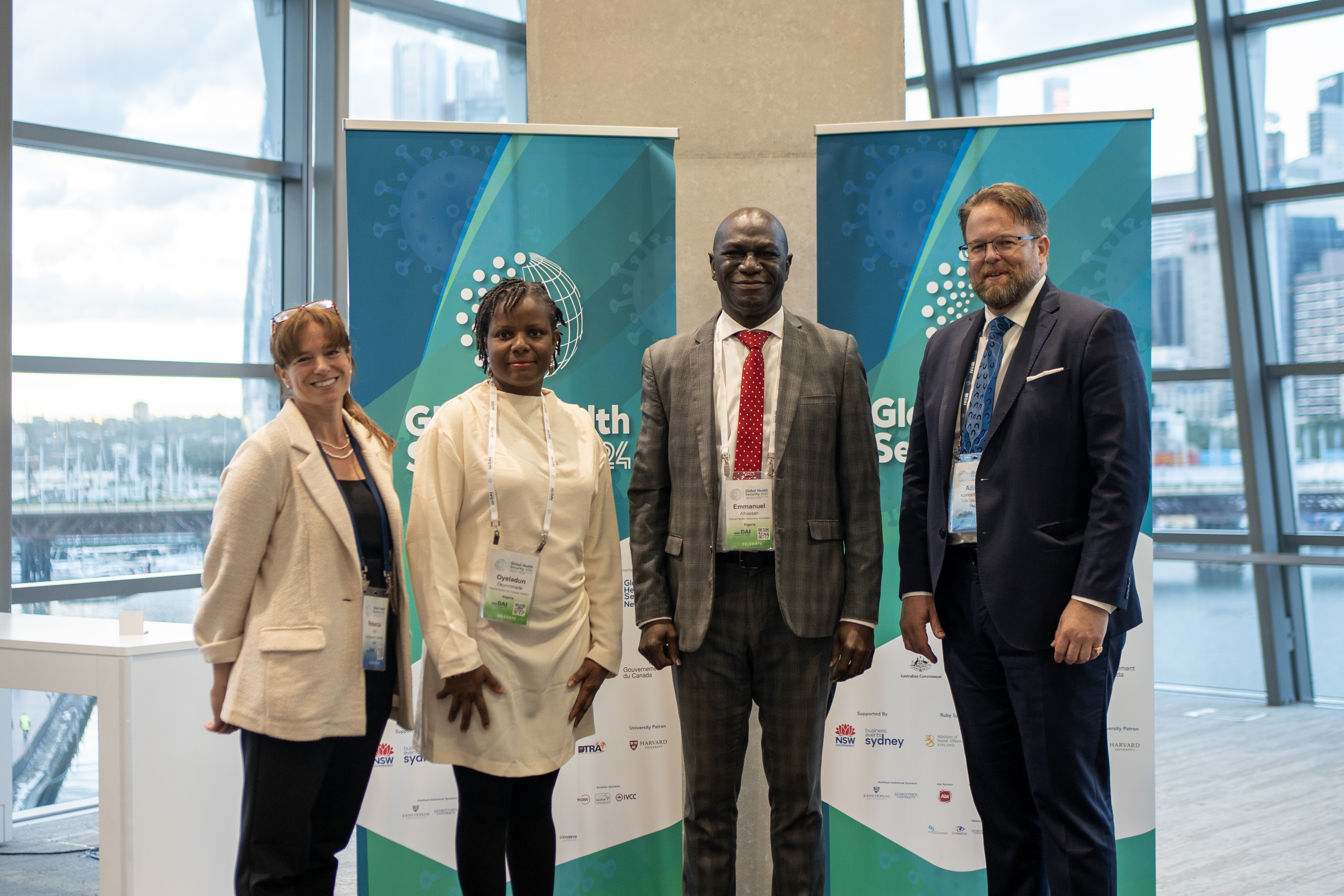 GHS24 Closing Reception And Award Ceremony 4 people