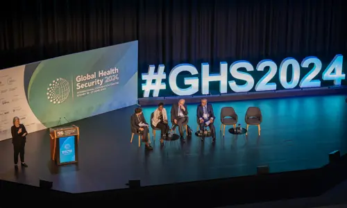 GHS24 Opening Panel Aerial View of Stage