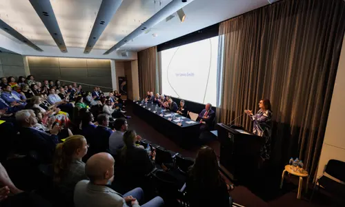 Lyn Lewis-Smith speaking